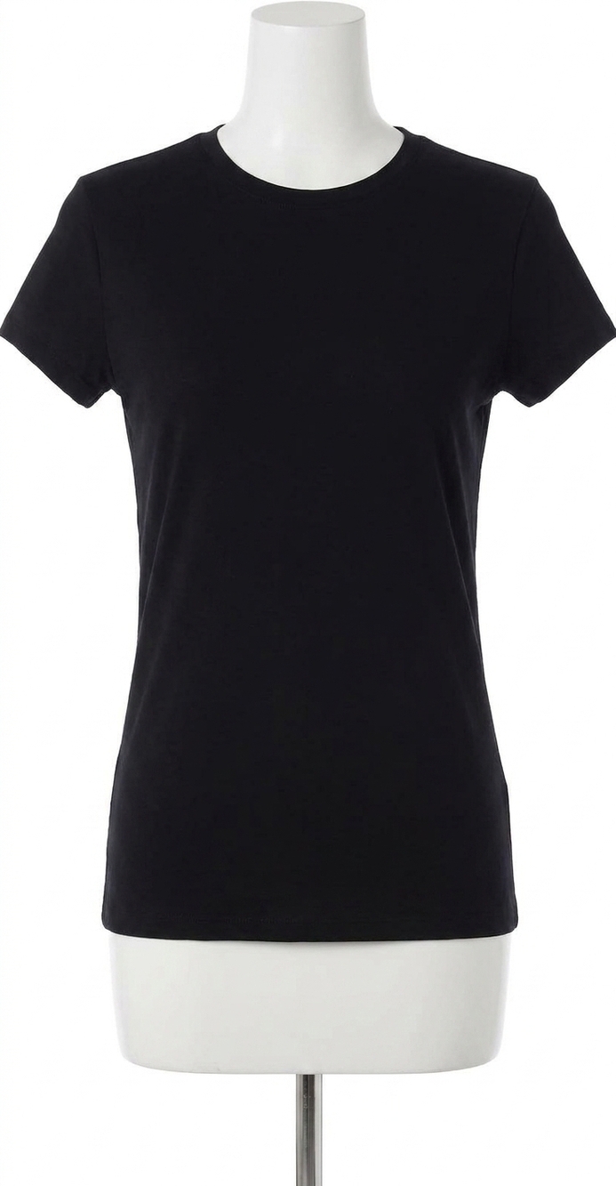 NEW FRAME le mid muscle crew t-shirt in noir